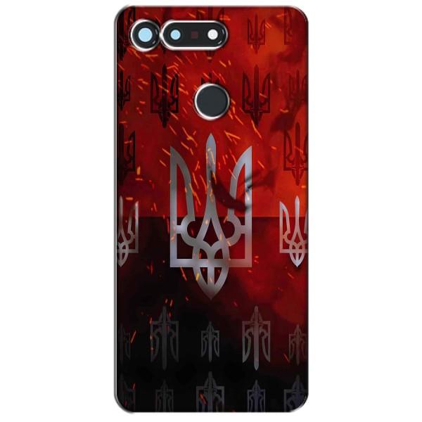 Украинские Чехлы для Huawei Honor View 20 / V20 с картинкой УПА (AlphaPrint) – ГЕРБ УПА