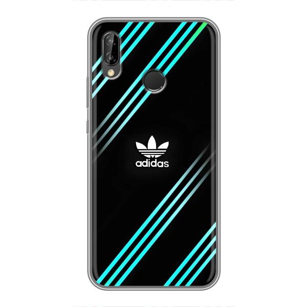 Чохли Адидас для Huawei Honor 10 Lite (AlphaPrint) – Адідас з полосами