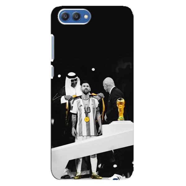 Чохли для Huawei Honor 10, COL-Al00 (Leo чемпіон) (AlphaPrint) – Мессі коронований