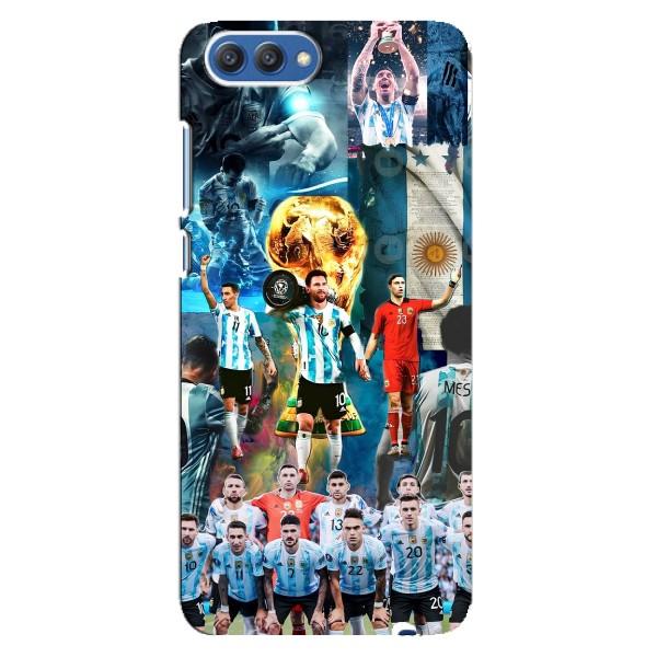 Чехлы Месси для Huawei Honor 10, COL-Al00 (AlphaPrint) – Аргентина Месси