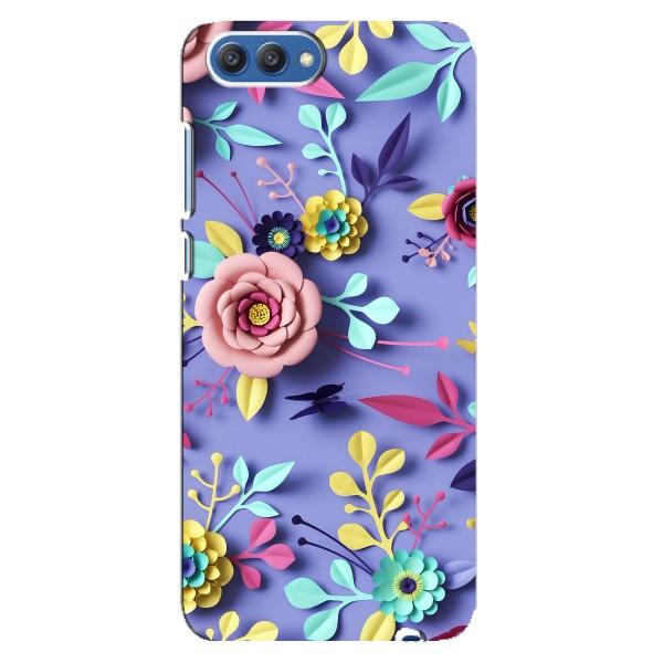 Чохли з квітами для Huawei Honor 10, COL-Al00 (VPrint) – Дизайн квітів