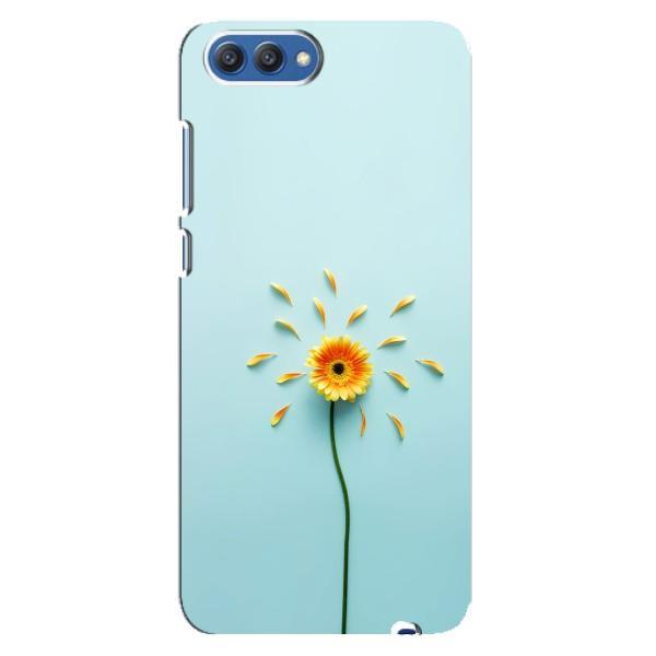 Чохли з квітами для Huawei Honor 10, COL-Al00 (VPrint) – Жовта квітка