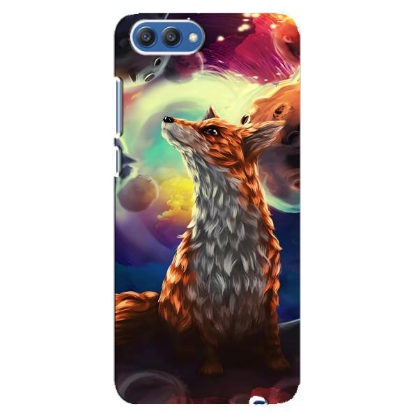 Чехлы с картинкой Лисички для Huawei Honor 10, COL-Al00 (VPrint) – Лисица в космосе