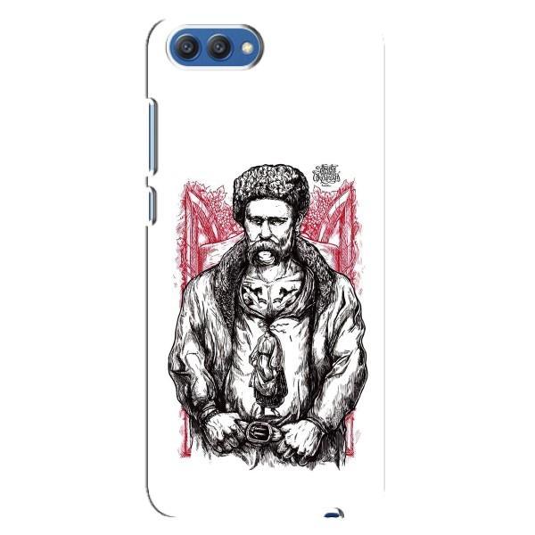 Чохли для Huawei Honor 10, COL-Al00 с принтом Тараса Шевченко (AlphaPrint) – Козак Шевченко