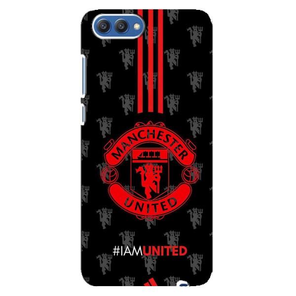 Чохол Манчестер Юнайтед для Хонор 10 (AlphaPrint) – лого МЮ