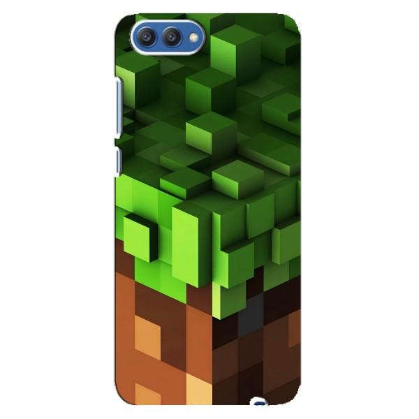Чехол Майнкрафт на Huawei Honor 10, COL-Al00 (AlphaPrint) Minecraft – текстура Майнкрафт