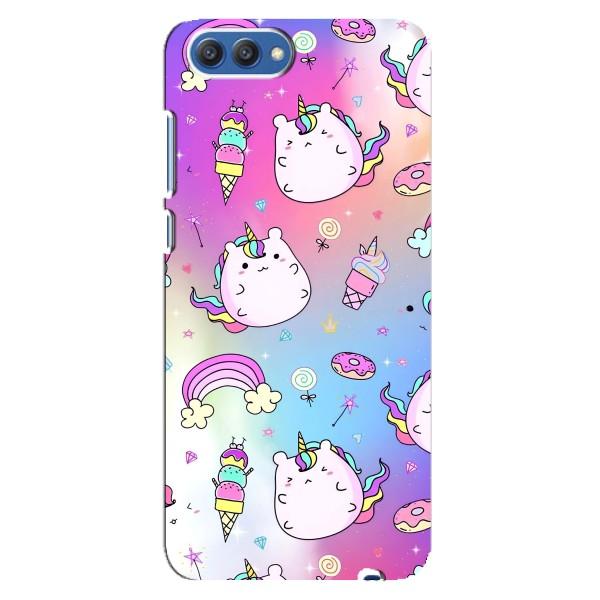 Чехол Unicorn на Huawei Honor 10, COL-Al00 – Радуга и Единорог