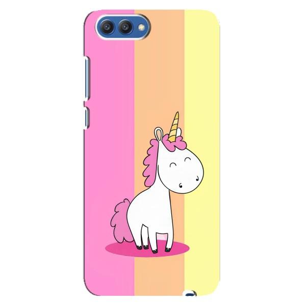 Чехол Unicorn на Huawei Honor 10, COL-Al00 – Радужный Единорог