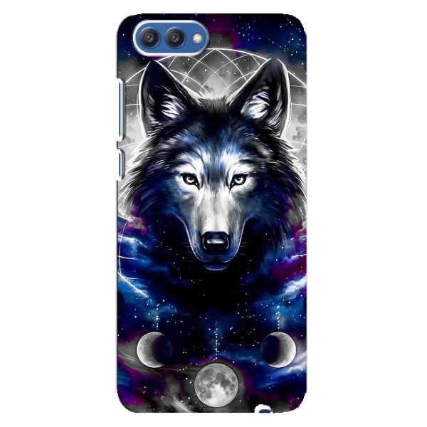 Защитные чехлы для Хонор 10 (AlphaPrint) (ХИТ продаж) ВОЛК – Волк