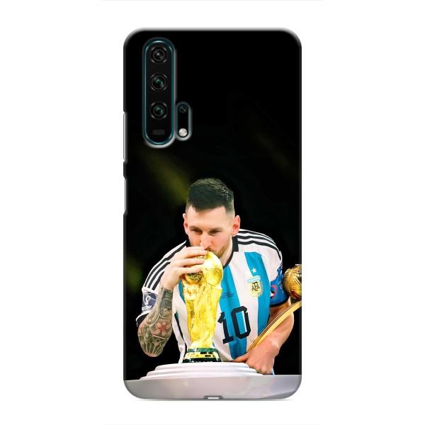 Чохли для Huawei Honor 20 Pro (Leo чемпіон) (AlphaPrint) – Кубок Мессі