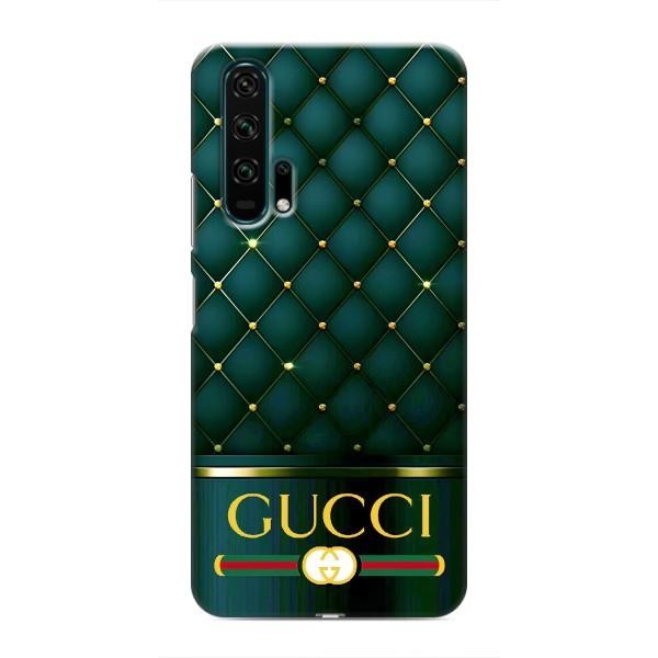 Чехлы ГУЧЧИ для Хуавей Хонор 20 Про (AlphaPrint) – Текстура Гуччи