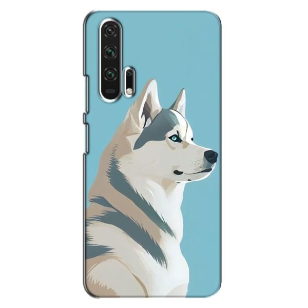 Чохол з Хаскі Huawei Honor 20 Pro - (AlphaPrint) – Хаскі арт