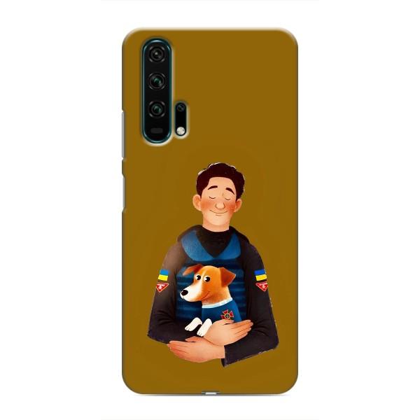 Чехлы с картинкой собаки Патрон для Huawei Honor 20 Pro (AlphaPrint) – ЗСУ Патрон