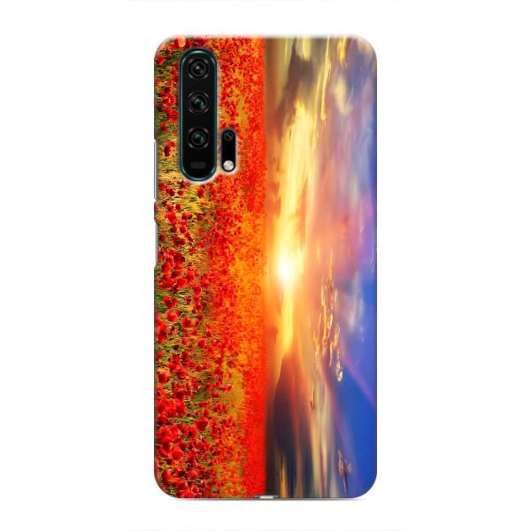 Чохол з картинкою (Стильні) Хуавей Хонор 20 Про - (AlphaPrint) – Поле тюльпанів