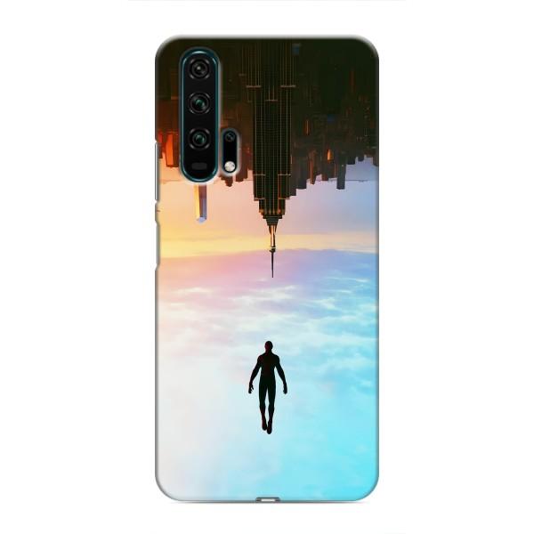 Чохол з людиною павуком для Huawei Honor 20 Pro - (AlphaPrint) – Людина павук