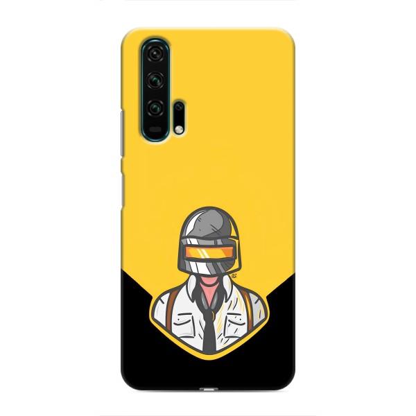 Чехол PUBG для Хуавей Хонор 20 Про (AlphaPrint) – Пабг в шлеме