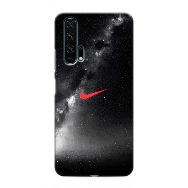 Чехол для Huawei Honor 20 Pro - с принтом Найк (AlphaPrint) – Найк красный