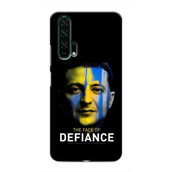 Чехол для Huawei Honor 20 Pro (AlphaPrint - с принтом Зеленского)