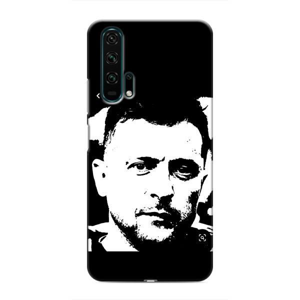 Чехол для Huawei Honor 20 Pro (AlphaPrint - с принтом Зеленского)