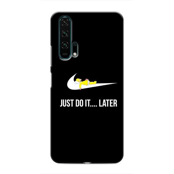 Чехол с Симпсонами для Huawei Honor 20 Pro (VPrint) – Гомер Later