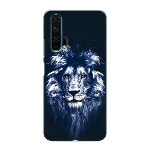 Чехол со Львом для Huawei Honor 20 Pro (VPrint) – Синий Лев