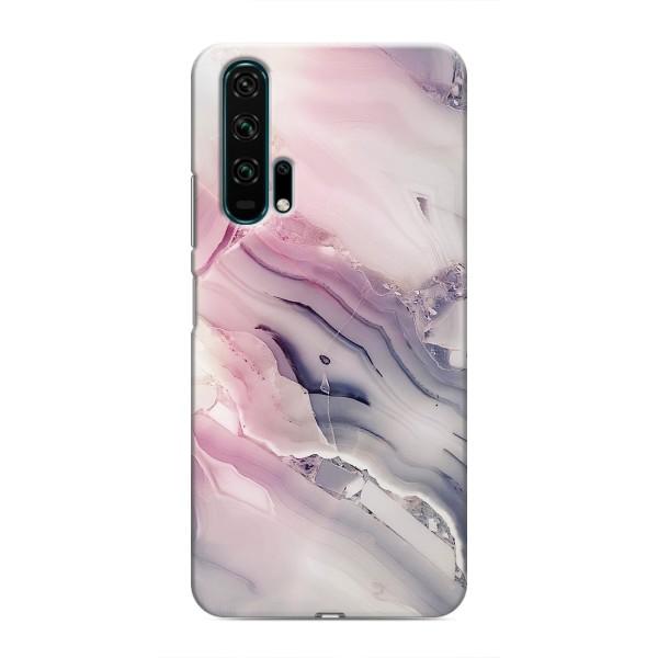 Мраморный чехол на Huawei Honor 20 Pro (VPrint) – Пурпурный Мрамор