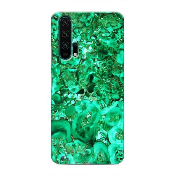 Мраморный чехол на Huawei Honor 20 Pro (VPrint) – Салатный Мрамор