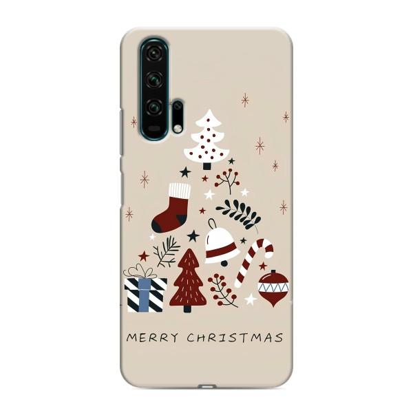 Різдвяні Чохли для Huawei Honor 20 Pro (VPrint) – Merry Christmas
