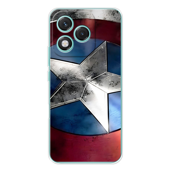 Чохол МАРВЕЛ для Модель телефону українськими буквами та цифрами буде виглядати так: Хуавей Хонор 400 Лайт. (AlphaPrint) – Щит Капітана Америки