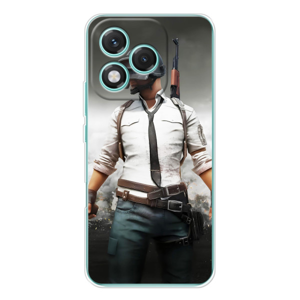 Силиконовый чехол с картинкой "Герой Pubg" на Huawei Honor 400 Lite – Пабг