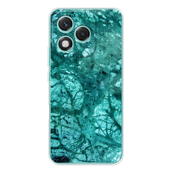 Мраморный чехол на Huawei Honor 400 Lite (VPrint) – Зеленый мрамор