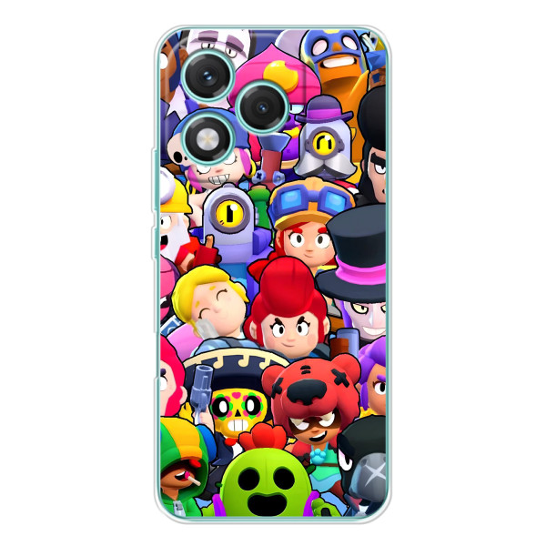Силіконовый Чохол на Huawei Honor 400 Lite з картинкою Brawl Stars – Персонажі