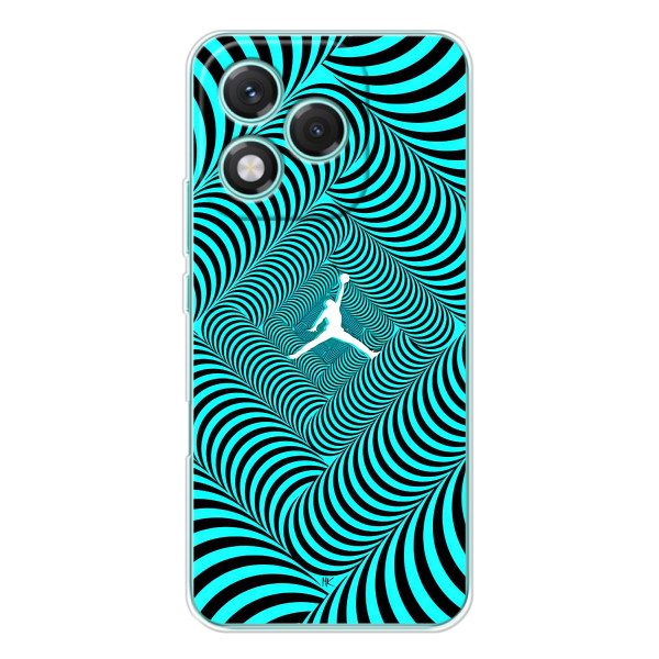 Силіконовый Чохол Nike Air Jordan на Модель телефону українськими буквами та цифрами виглядатиме так: Хуавей Хонор 400 Лайт. – Jordan