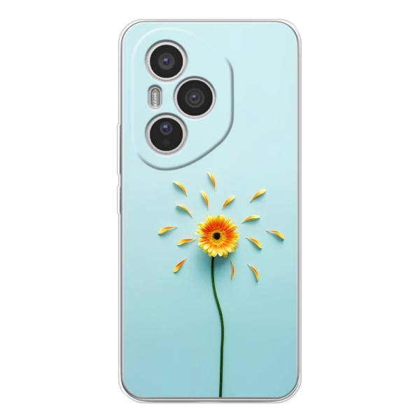 Чехлы с Цветами для Huawei Honor 400 Pro (VPrint) – Желтый цветок