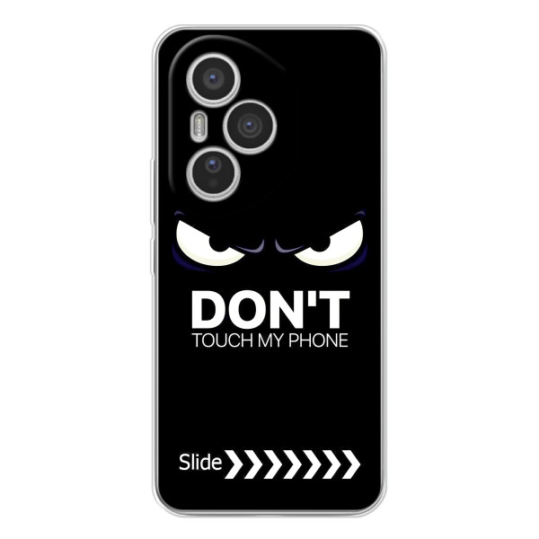 Чехол для Хуавей Онор 400 Про - (AlphaPrint) с печатью (ТОП продаж) – Не трогай телефон