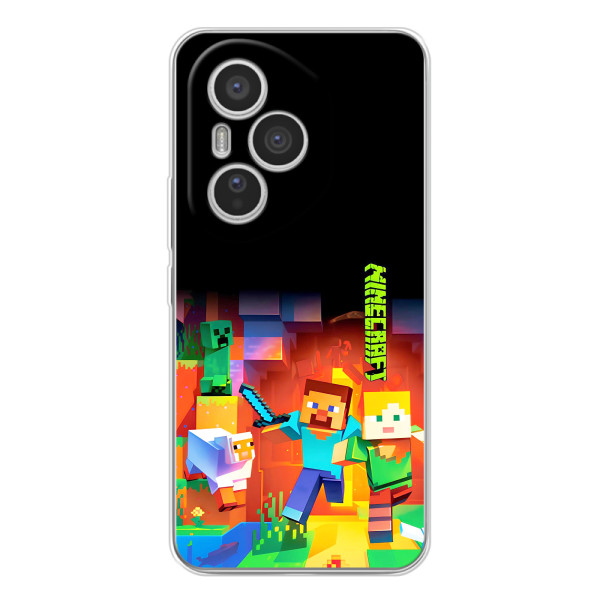 Чохли для Huawei Honor 400 Pro (Персонажі МайнКрафт) – Герой Майнкрафт