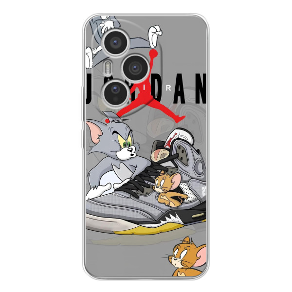 Силіконовый Чохол Nike Air Jordan на Модель телефону українськими буквами і цифрами буде: Хуавей Хонор 400 Про. – Air Jordan