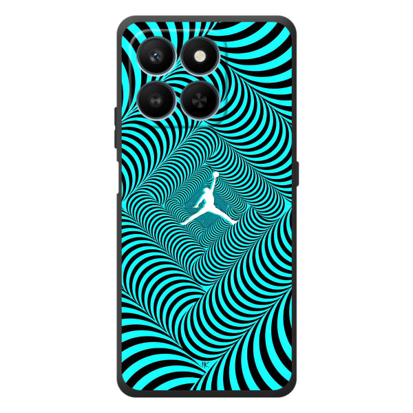 Силиконовый Чехол Nike Air Jordan на Хуавей Хонор 400 Смарт – Jordan