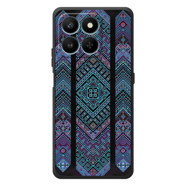 Силиконовый Чехол на Huawei Honor 400 Smart – Крутой орнамент