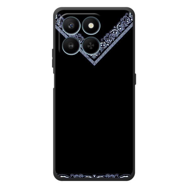 Силиконовый Чехол на Huawei Honor 400 Smart – Воротник вышиванки