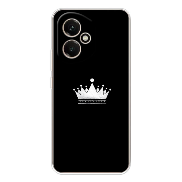 Чехол (Корона на чёрном фоне) для Huawei Honor 400 можно записать русскими буквами и цифрами как: Хуавей Онор 400. – Белая корона
