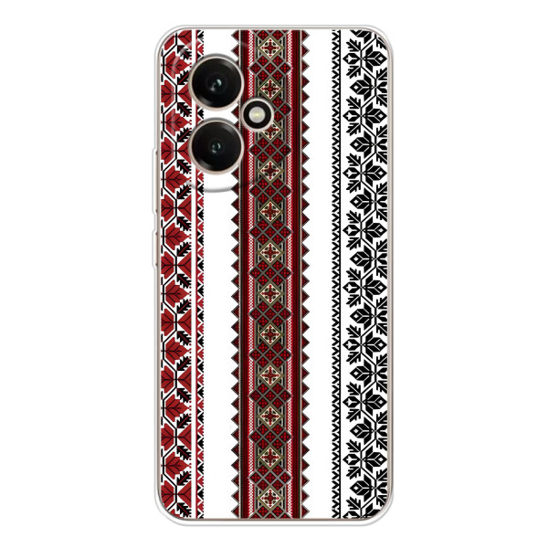Силиконовый Чехол на Huawei Honor 400 с картинкой Вышиванки – Вышиваночки