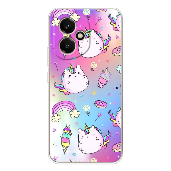 Чехол Unicorn на Huawei Honor 400 – Радуга и Единорог