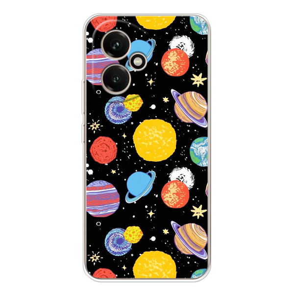 Космічні Чохли для Модель телефона "Huawei Honor 400" украинськими буквами та цифрами буде виглядати так: "Хуавей Хонор 400". (VPrint) – Намальовані планети