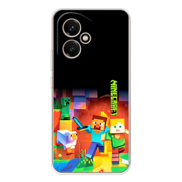 Чохли для Huawei Honor 400 (Персонажі МайнКрафт) – Герой Майнкрафт