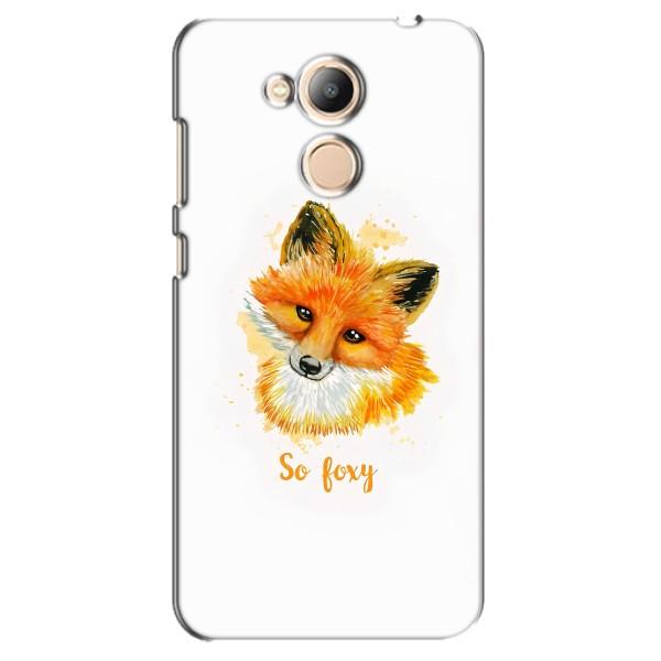 Чехлы с картинкой Лисички для Huawei Honor 6c Pro (VPrint) – Девочка Лиса