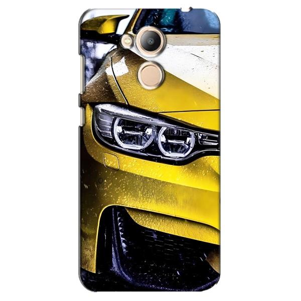 Чохли з Машинами на Хонор 6С Про (VPrint) – Жовта машина