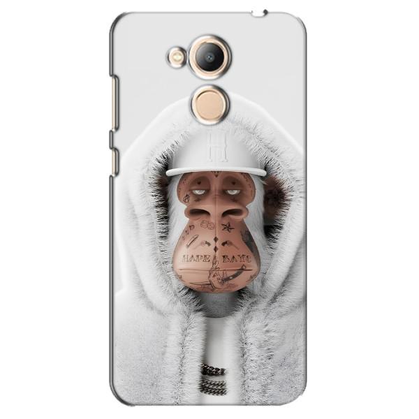Чехлы с Обезьянами NFT для Huawei Honor 6c Pro (AlphaPrint) – обезьяна NFT в тату