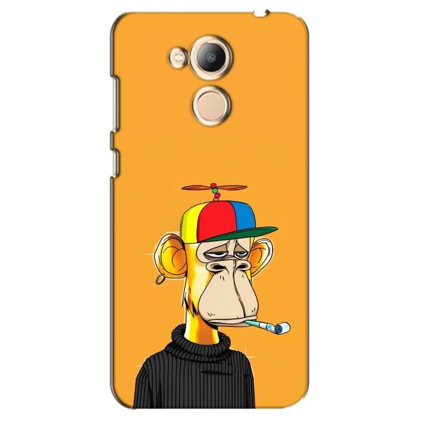 Чехлы с Обезьянами NFT для Huawei Honor 6c Pro (AlphaPrint) – Скучающая Обезьяна NFT