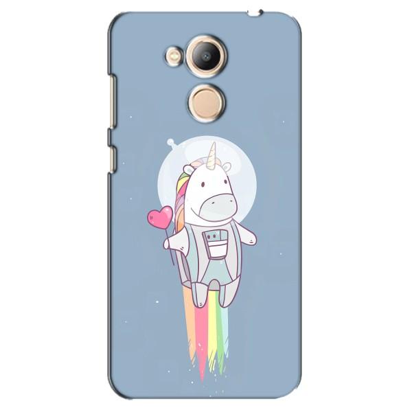Чехол Unicorn на Huawei Honor 6c Pro – Единорог космонавт